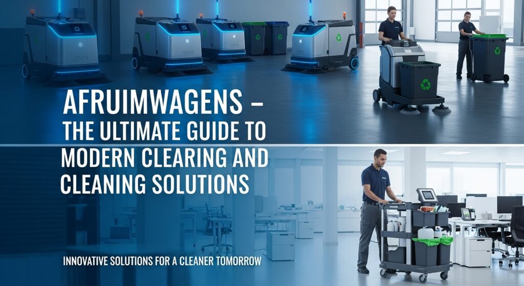 Afruimwagens: The Ultimate Guide to Modern Clearing and Cleaning Solutions
