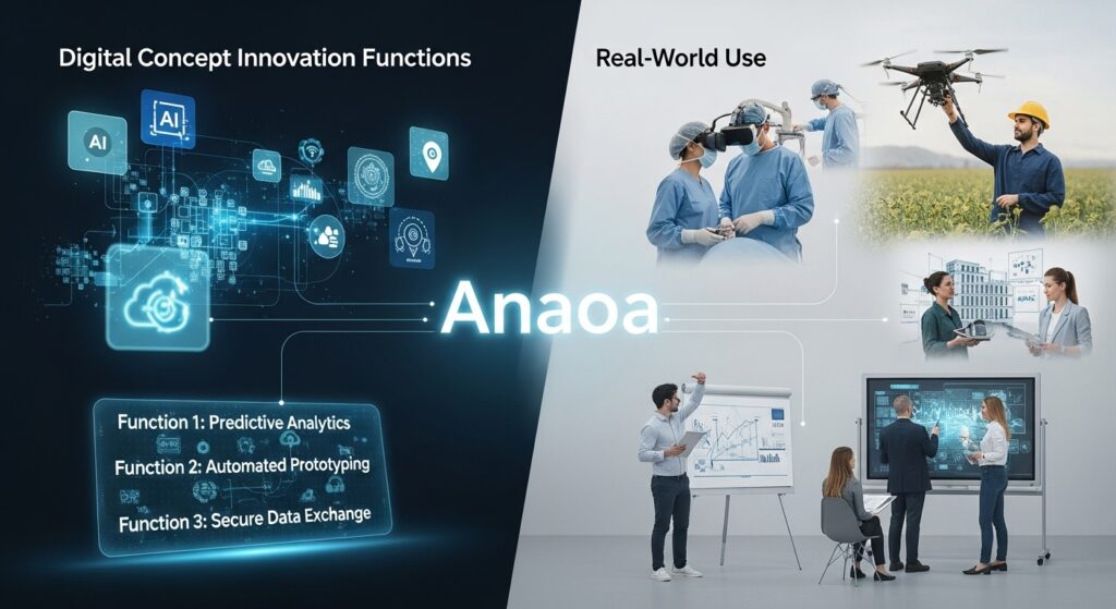 Anaoa: Digital Concept Innovation Functions and Real-World Use
